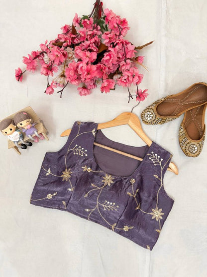 ENHANCE THE BEAUTY OF YOUR WARDROBE WITH THIS NEWLY LAUNCHED _ KURTI BLOUSE-PLAZZO SET