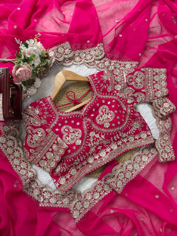 Designer Saree – Elegance Redefined ✨ Fall in love with this stunning saree in an eye-catching shade, crafted with finesse and rich detailing. A perfect blend of grace and glam