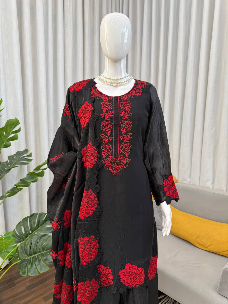 Step into effortless charm with our exclusive 3-piece set – crafted for comfort, stitched with grace.