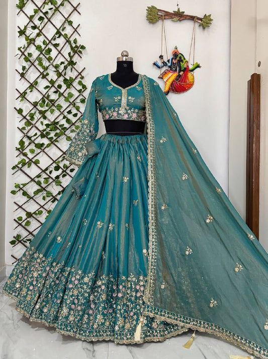 PRESENTING NEW  PARTY WEAR LEHENGA CHOLI