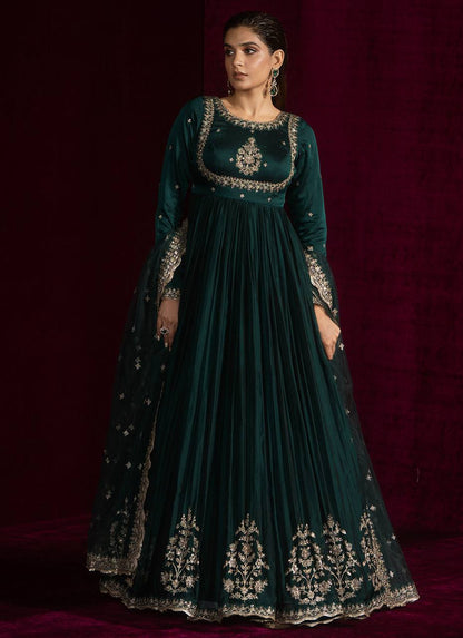gown Step into effortless charm with our exclusive 3-piece set – crafted for comfort, stitched with grace