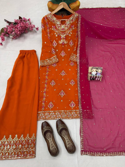 THE BEAUTY OF YOUR WARDROBE WITH THIS NEWLY LAUNCHED KURTI & PLAZZO SET