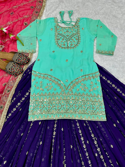 Đěsigner Lehenga -Top In New Fancy Style