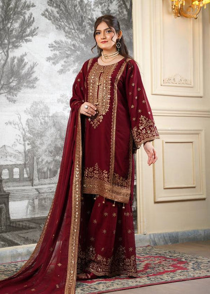 Ready-made Collection With Fendy 😍 Silk And Heavy Embroidery Sequence Work Top-Bottom And Dupatta Set Fully Stitched Ready To Wear Collection