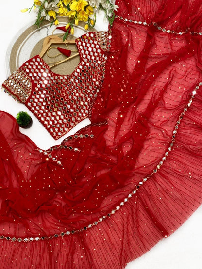 ENHANCE THE BEAUTY OF YOUR WARDROBE WITH THIS NEWLY LAUNCHED ANARKALI GOWN SET