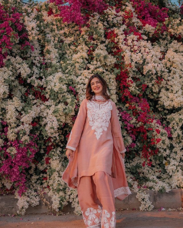 Đěsigner Party Wear Look Pur Dull Top Palazzo & Dupatta set*