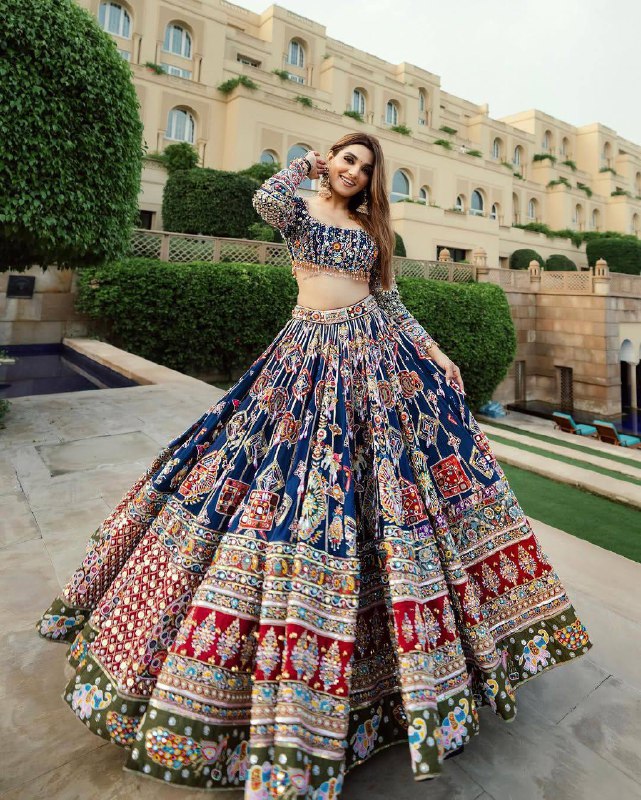 NEW  NAVRATRI  SPECIAL CHANIYA CHOLI LEHENGA
