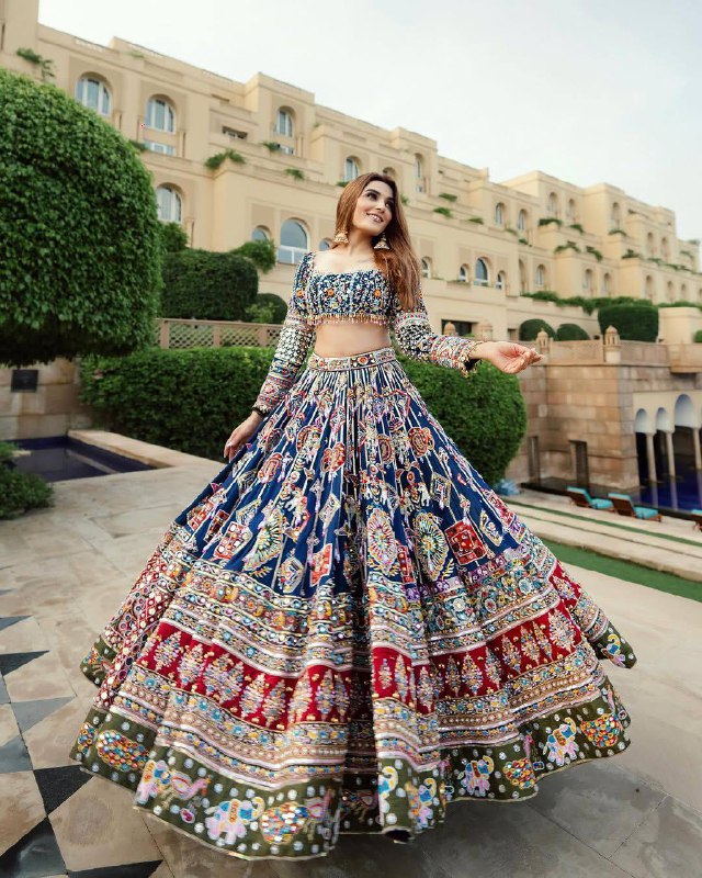 NEW  NAVRATRI  SPECIAL CHANIYA CHOLI LEHENGA