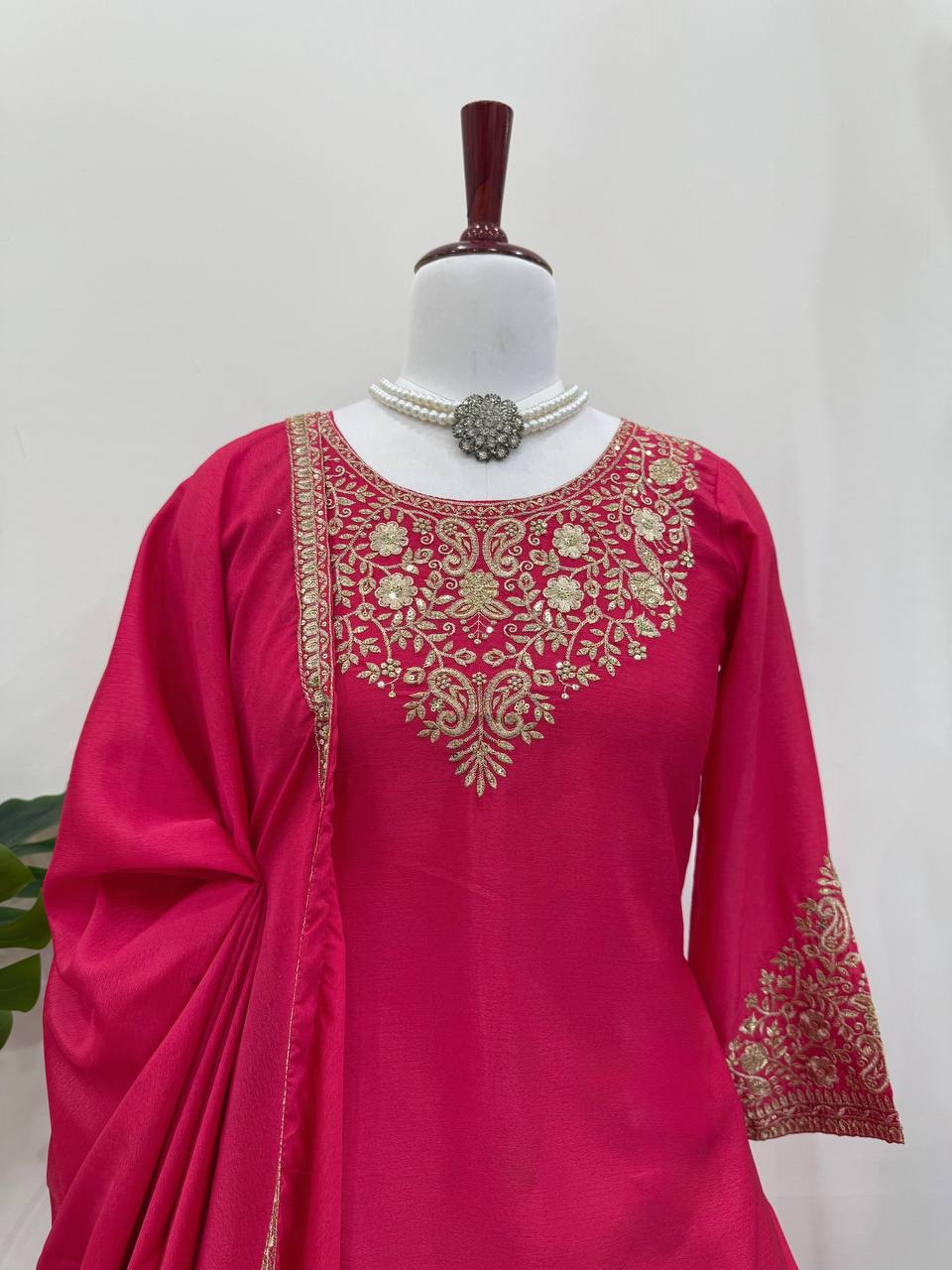 top lehenga thread with Sequence