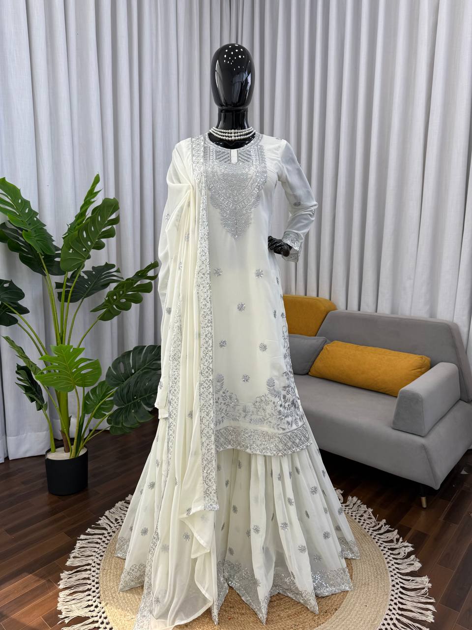 Crafted in Classy Tones with Premium Fabric & Detailing