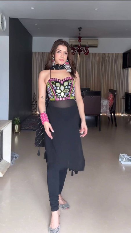 navrati mirror top Foux gorgette