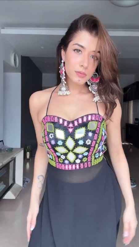 navrati mirror top Foux gorgette
