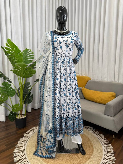 Step into effortless charm with our exclusive 3-piece set – crafted for comfort, stitched with grace