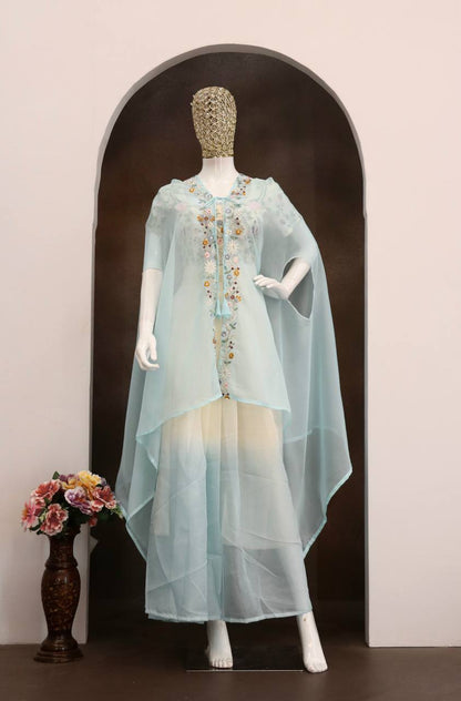 New Super Trending Party Wear Shrug with Lehenga