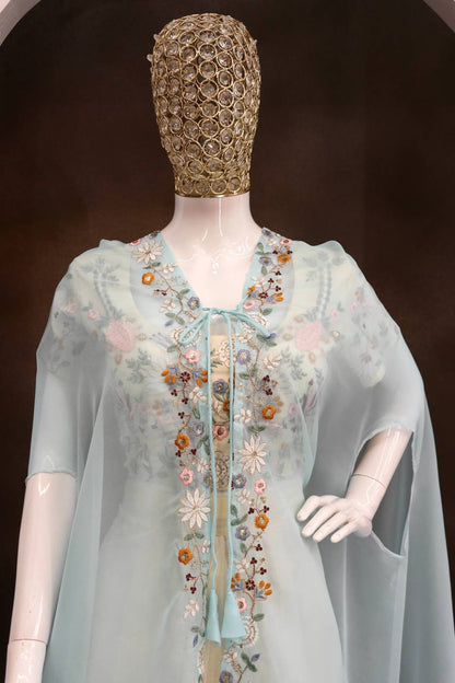 New Super Trending Party Wear Shrug with Lehenga