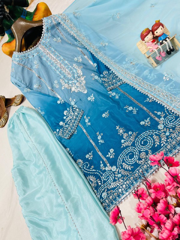 ENHANCE THE BEAUTY OF YOUR WARDROBE WITH THIS NEWLY LAUNCHED KURTI-PLAZZO SET