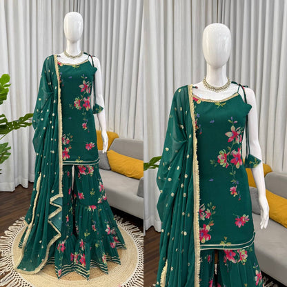 Elegant Ethnic Wear ✨ 🎀 Crafted in Classy Tones with Premium Fabric & Detailing