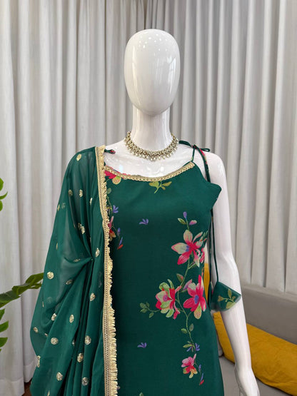 Elegant Ethnic Wear ✨ 🎀 Crafted in Classy Tones with Premium Fabric & Detailing