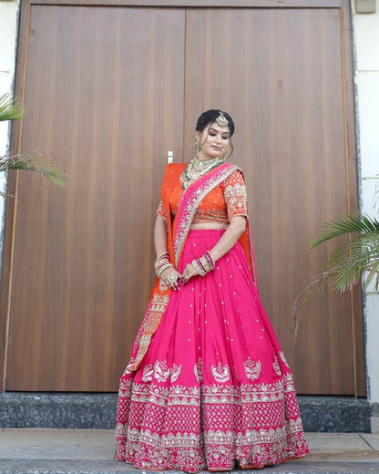 navrati lehenga Lunch Hevay Boutiq Collection