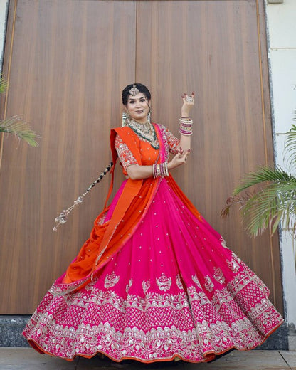 navrati lehenga Lunch Hevay Boutiq Collection