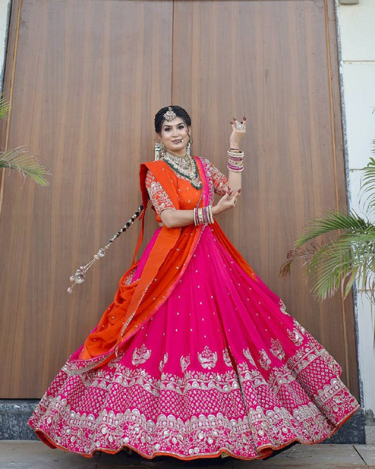 navrati lehenga Lunch Hevay Boutiq Collection