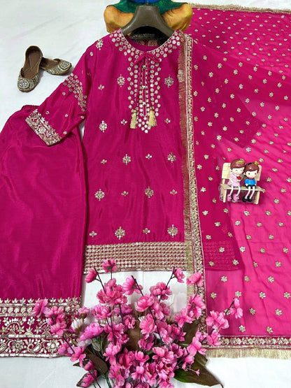 BEAUTY OF YOUR WARDROBE WITH THIS NEWLY LAUNCHED KURTI-PLAZZO SET
