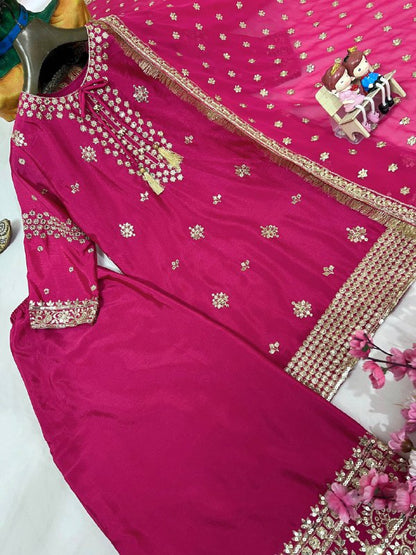 BEAUTY OF YOUR WARDROBE WITH THIS NEWLY LAUNCHED KURTI-PLAZZO SET