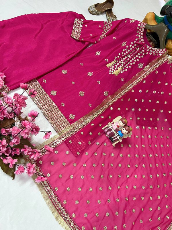BEAUTY OF YOUR WARDROBE WITH THIS NEWLY LAUNCHED KURTI-PLAZZO SET