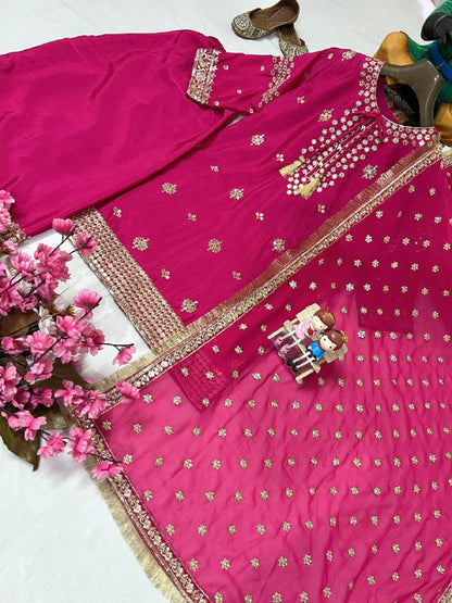 BEAUTY OF YOUR WARDROBE WITH THIS NEWLY LAUNCHED KURTI-PLAZZO SET