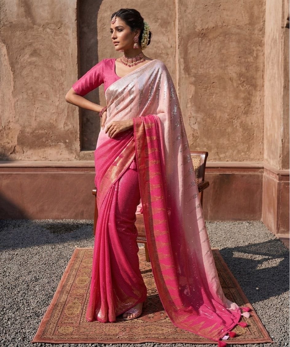 Bollywood blockbuster sequins design