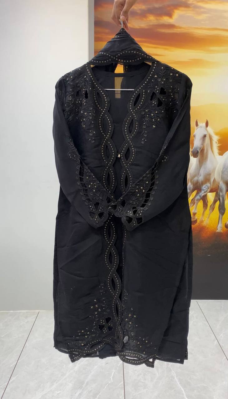 mahira khan PLAZZO SHRUG PAIR
