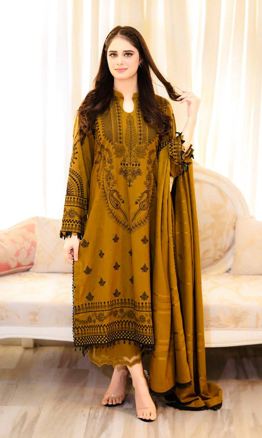 Đěsigner Party Wear Look Pur Heavy Faux Georgette Top Plazzo & Dupatta Set