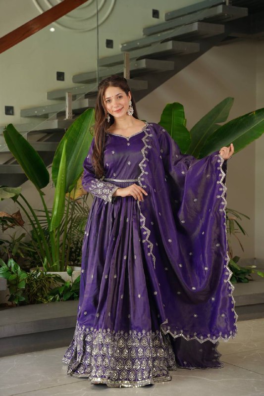 gown REAL MODELLING* Designer Party Wear Look Collection