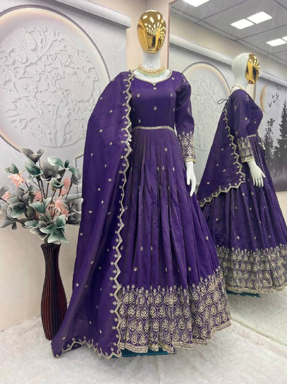 gown REAL MODELLING* Designer Party Wear Look Collection