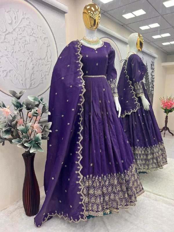 gown REAL MODELLING* Designer Party Wear Look Collection