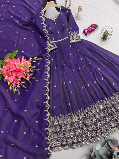 gown REAL MODELLING* Designer Party Wear Look Collection