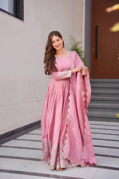 gown REAL MODELLING* Designer Party Wear Look Collection