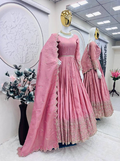 gown REAL MODELLING* Designer Party Wear Look Collection