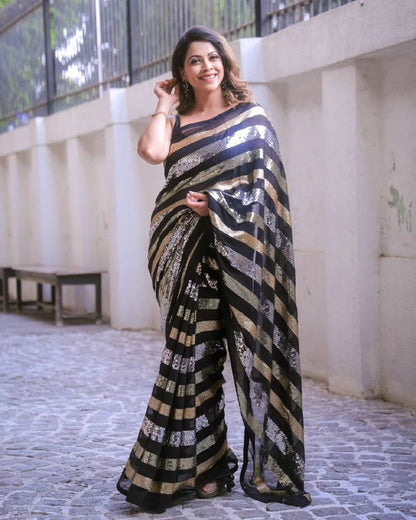 bollywood PREMIUM SEQUINS SAREE COLLECTION