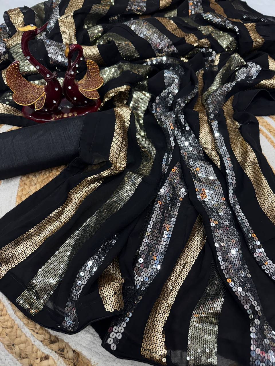 bollywood PREMIUM SEQUINS SAREE COLLECTION