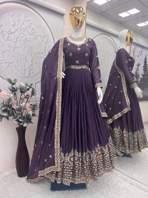Designer Party Wear Look Collection gown anarkali