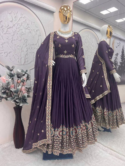 Designer Party Wear Look Collection gown anarkali
