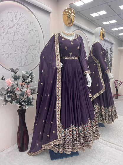 Designer Party Wear Look Collection gown anarkali