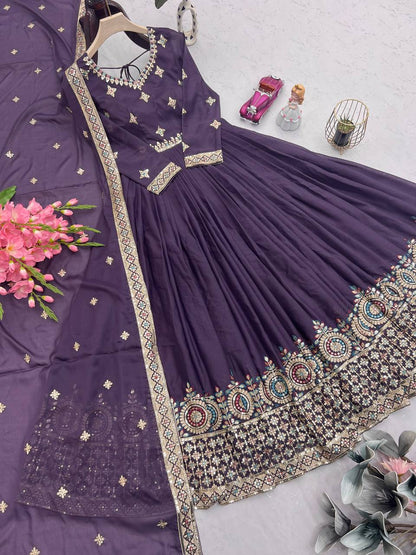 Designer Party Wear Look Collection gown anarkali