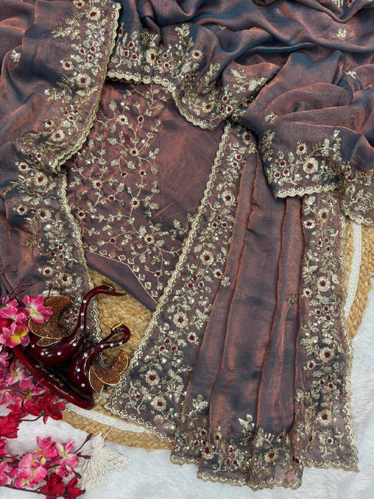 New colors in trending saree collection
