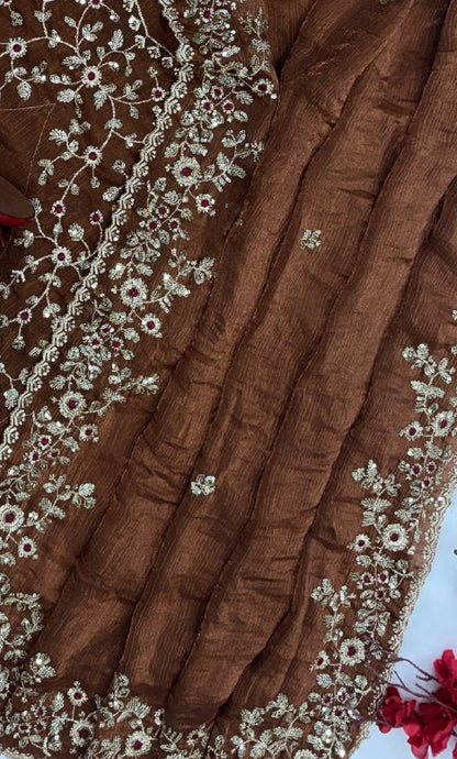 New colors in trending saree collection