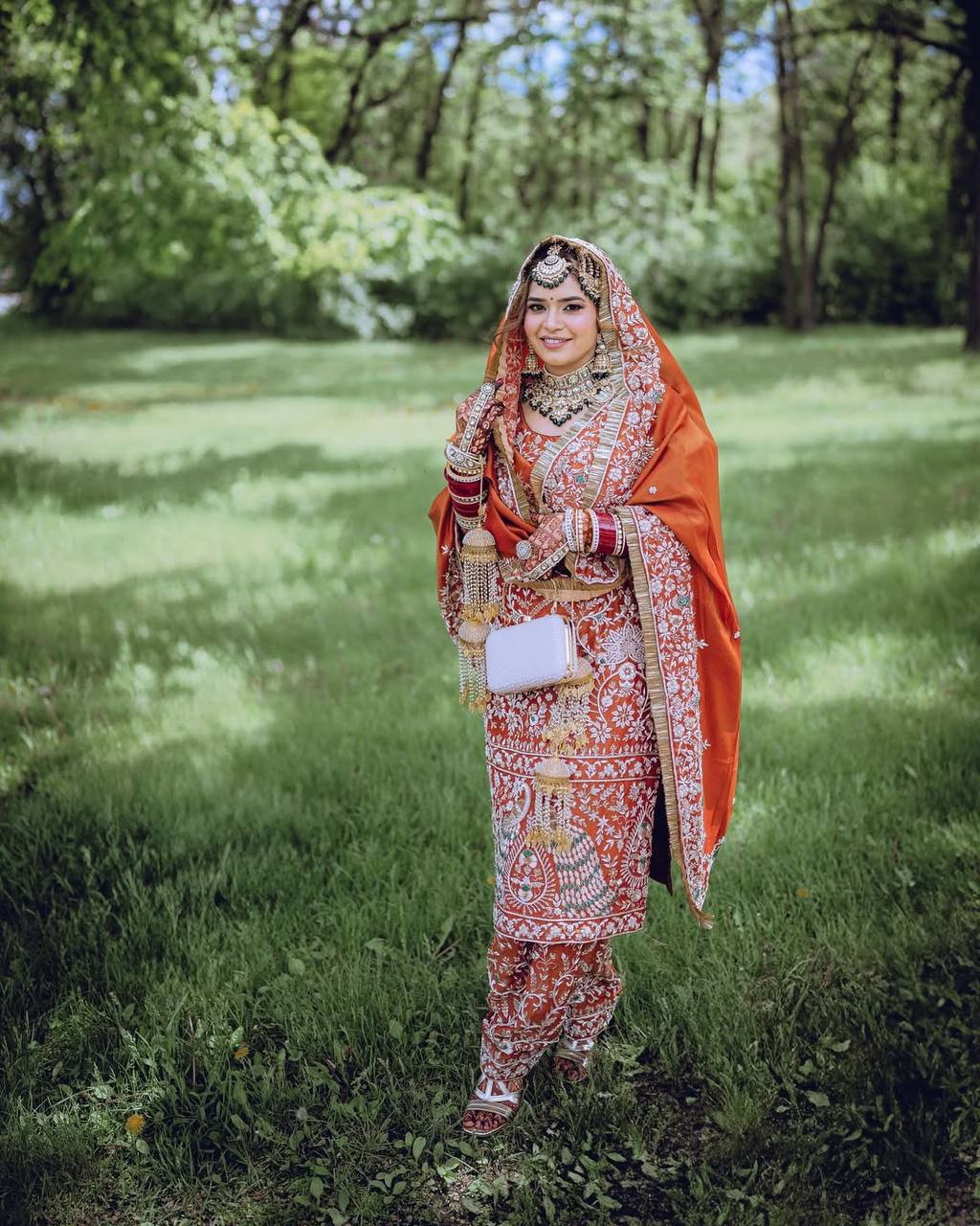 New Designer Long Panjabi Suit Top , Pant and Dupptta In Fancy Style