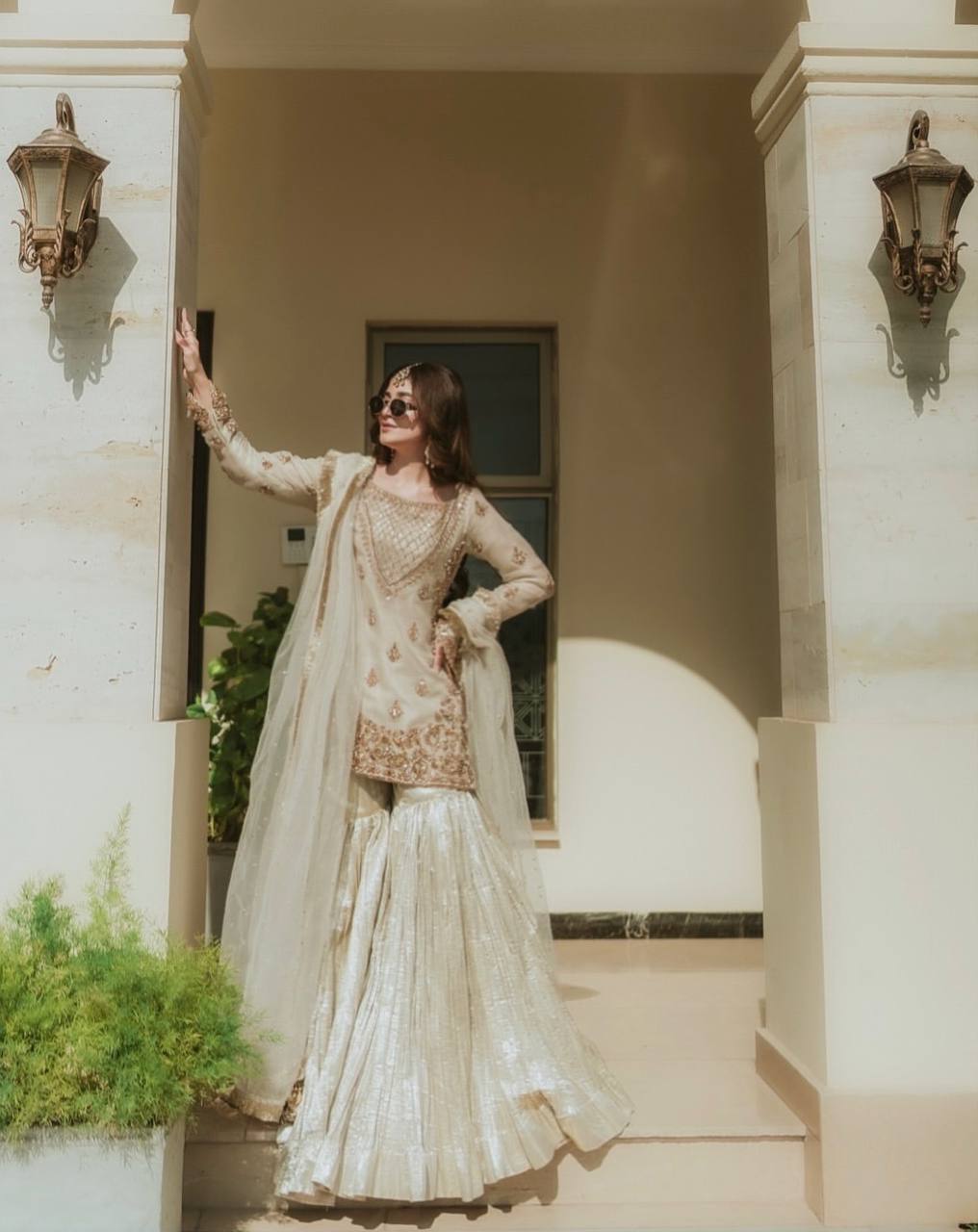 Women’s Ethnic Wear Elegant Embroidered Set Fox Georgette With Embroidery Work