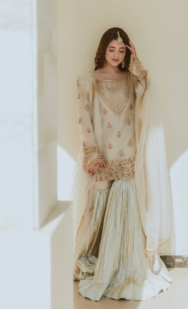 Women’s Ethnic Wear Elegant Embroidered Set Fox Georgette With Embroidery Work