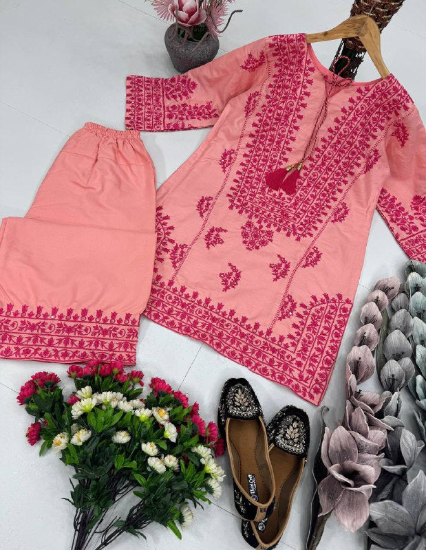 HEAVY JAM COTTON SALWAR SUIT salwaar kameez